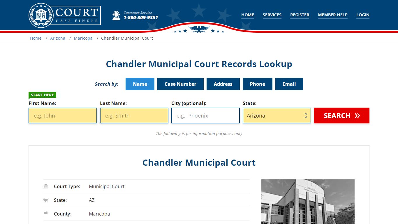 Chandler Municipal Court Records | Gilbert, Maricopa County, AZ Court ...